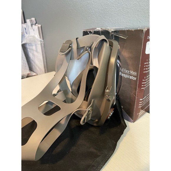 Self Priming Filtering Full Face Mask/Respirator - Picture 9 of 10